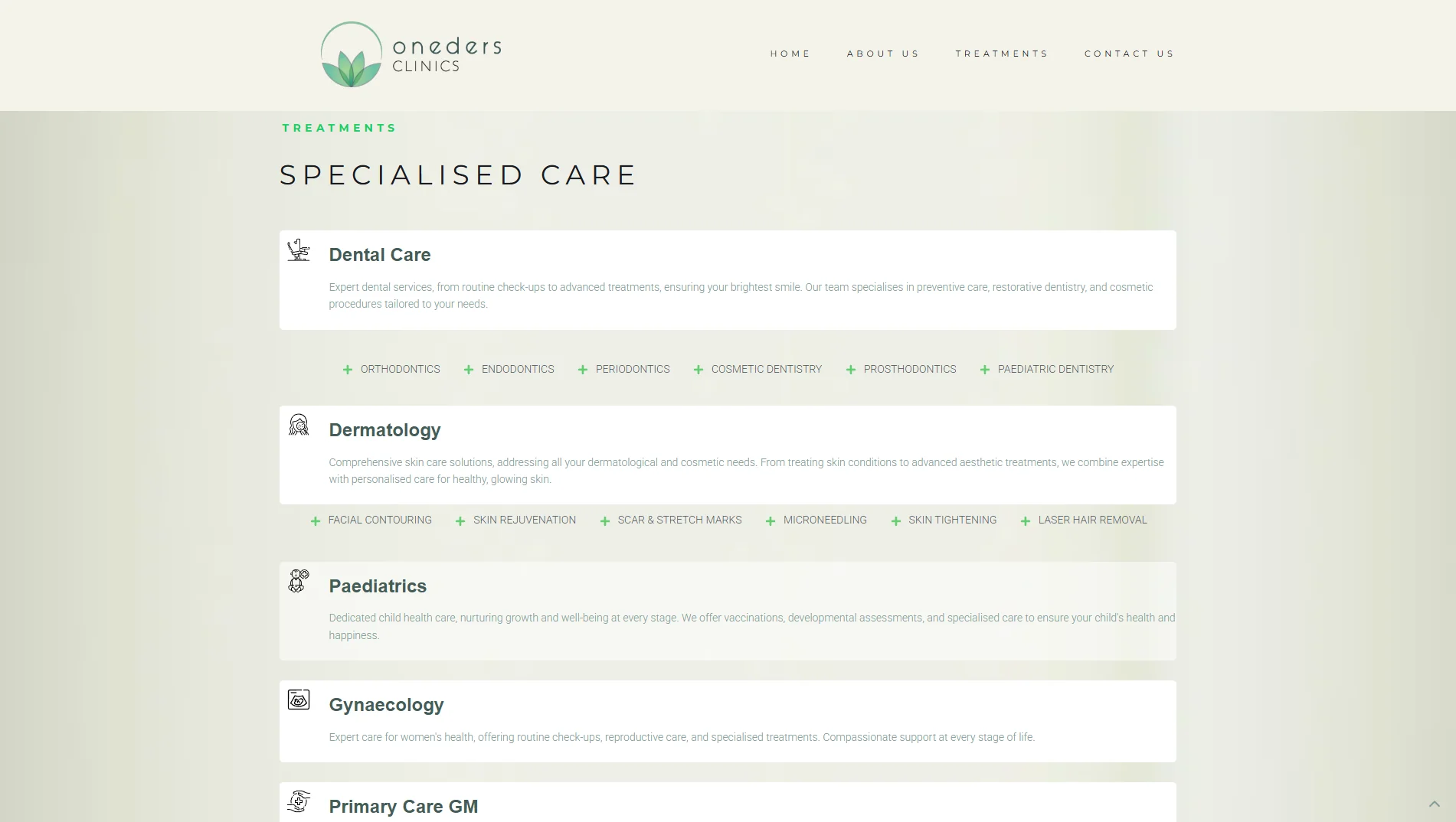 Oneders Clinics screenshot 3